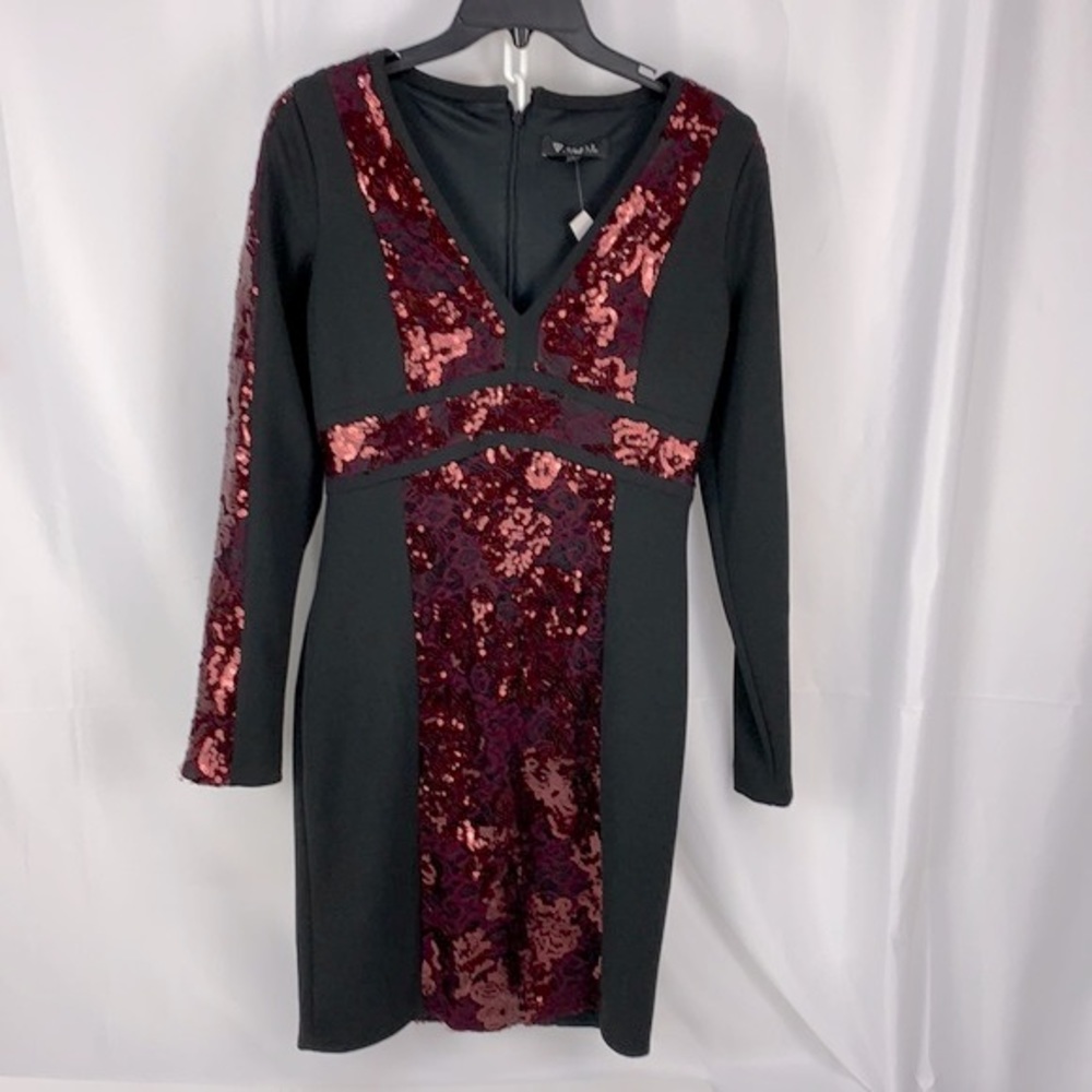 🆕Guess Los Angles black sequins cocktail dress
